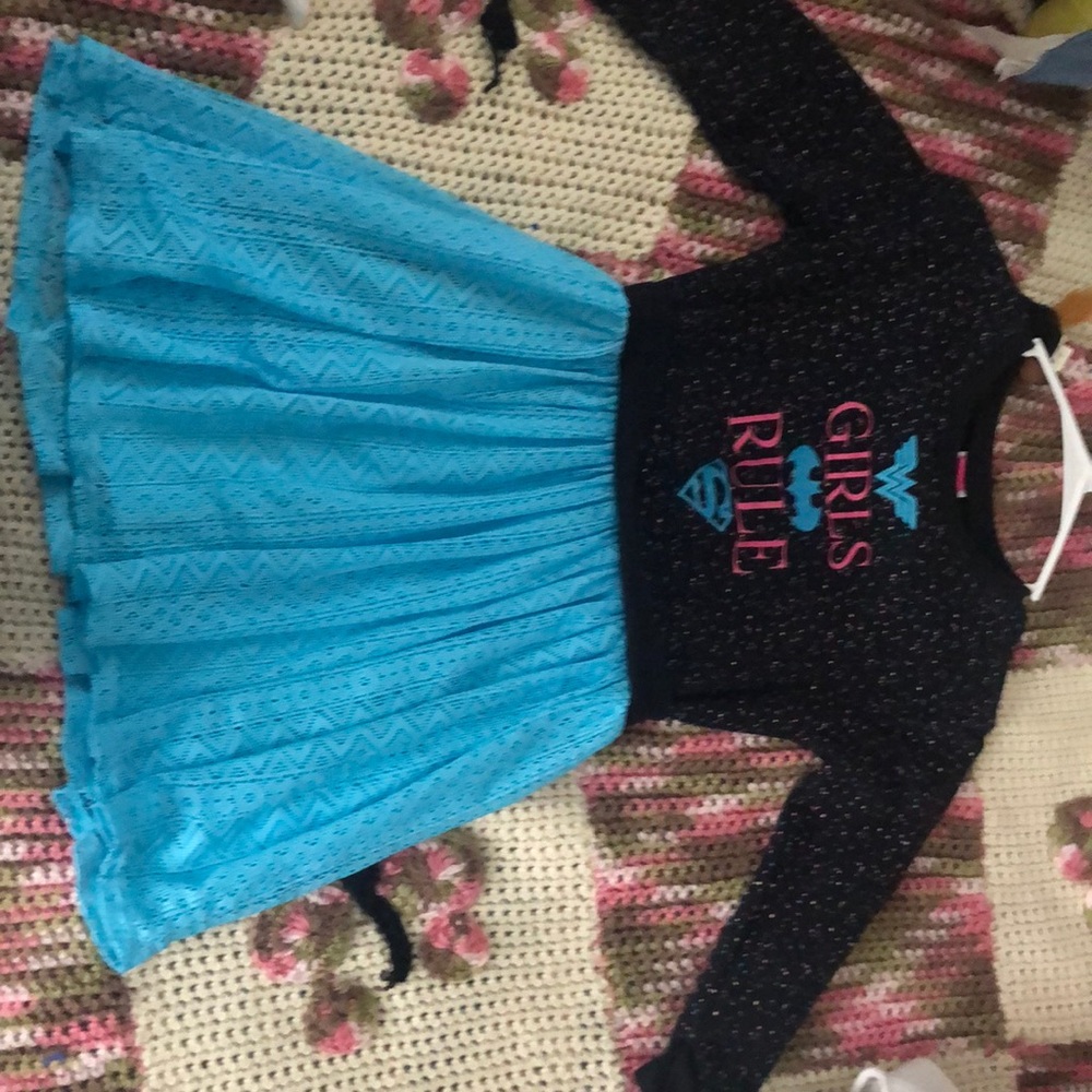 Long sleeve girl dress
